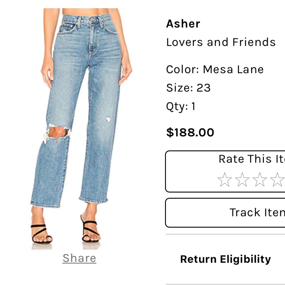 Lovers + Friends Denim